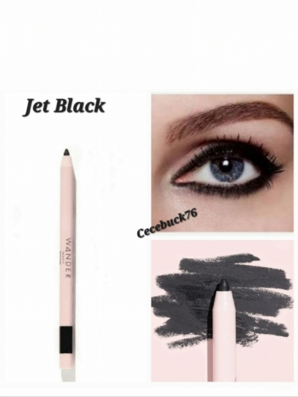 🌺Wander Beauty Jet Black Skyliner Automatic Gel Eyeliner